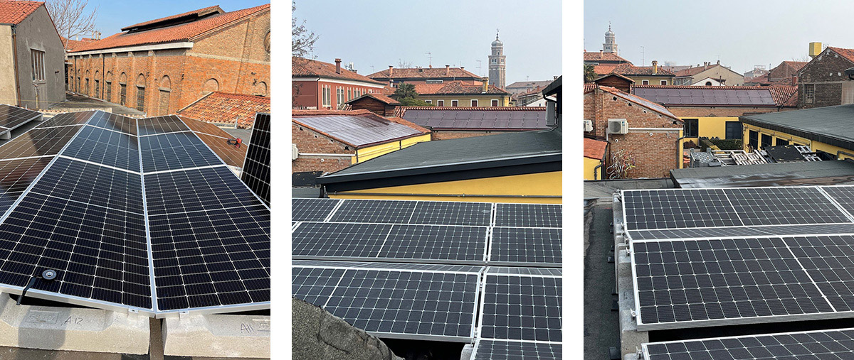 Impianto fotovoltaico a Murano, Venezia