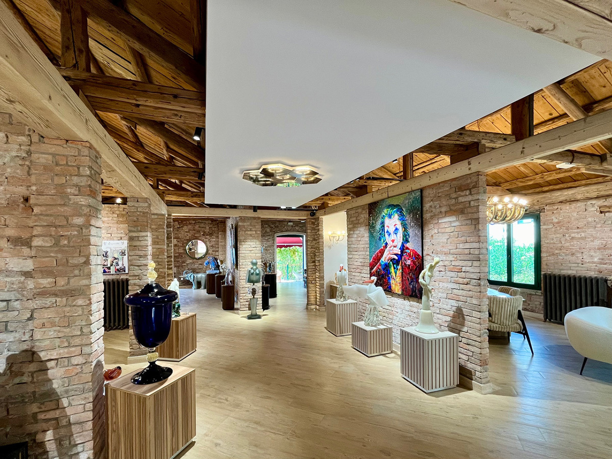 Showroom a Murano, Venezia della B.F. Signoretti