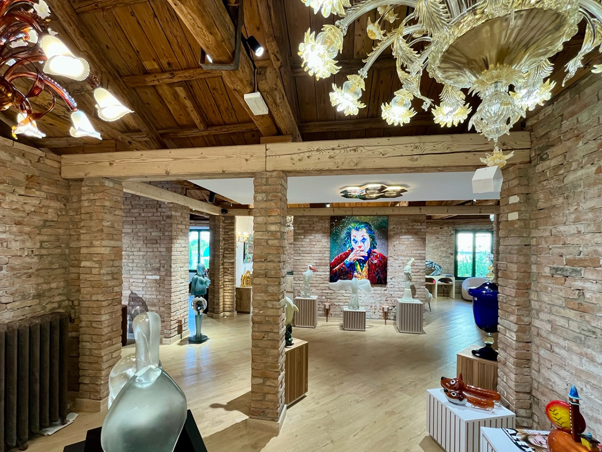 Showroom a Murano, Venezia della B.F. Signoretti
